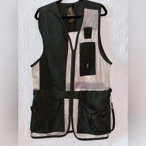 Browning Trapper Creek Mesh Full-Zip Shooting Trap Skeet Vest